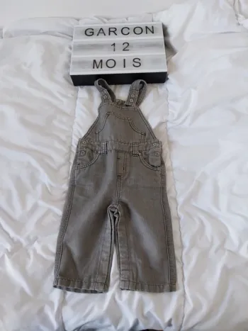 Salopette garçon 12 mois