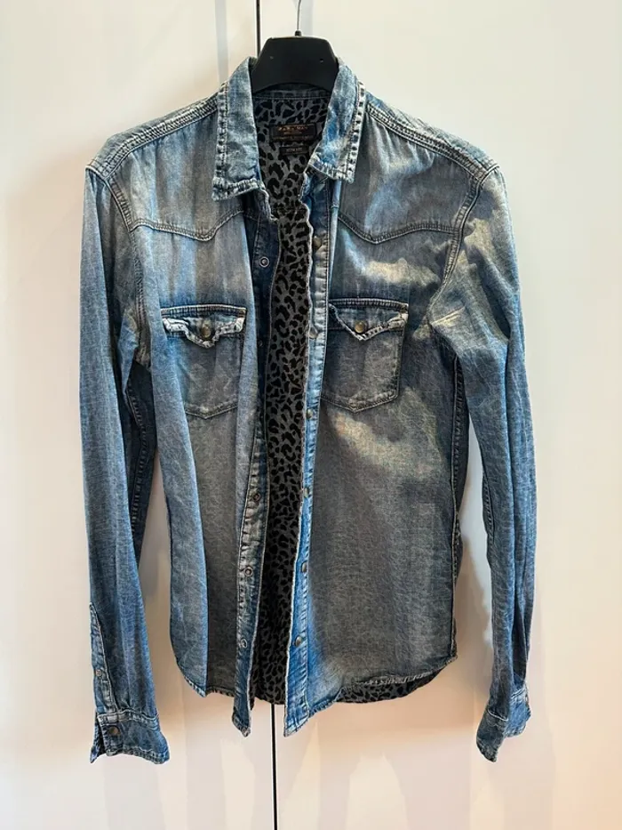 Chemise en jean Zara