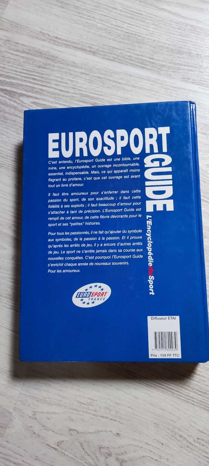 Encyclopédie Eurosport un siècle de sport - photo numéro 2