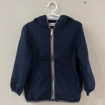 Coupe-vent bleu marine pour fille