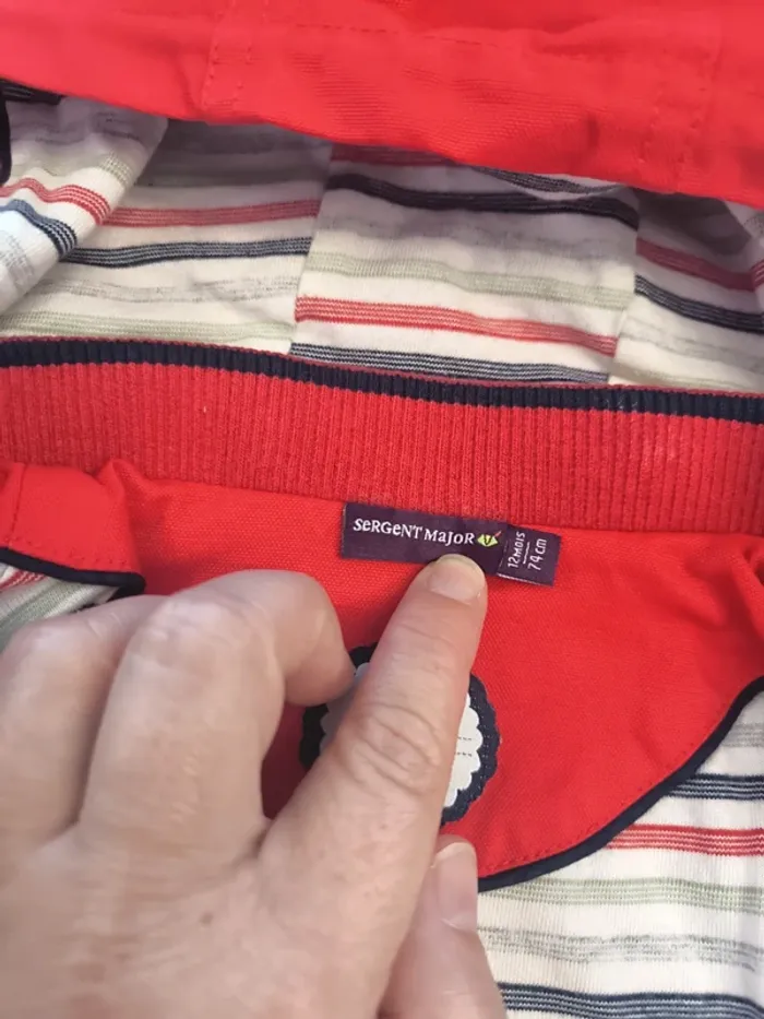 Parka coupe-vent garçon 12 mois sergent major - photo numéro 11