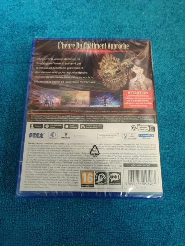 PS5 Shin megami tensei V vengeance - photo numéro 2