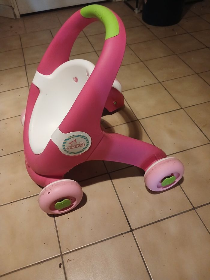 Trotteur poussette smoby - photo numéro 2