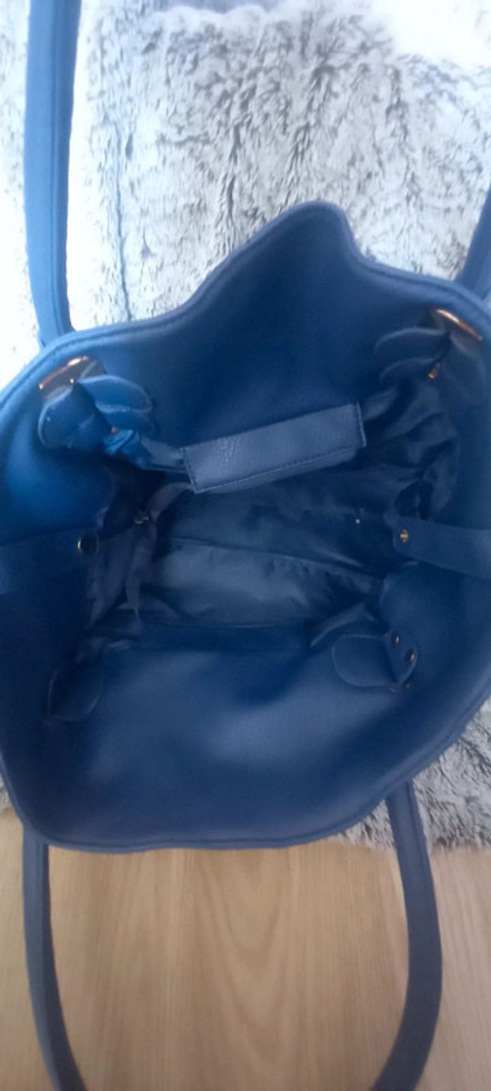 Grand sac bleu - photo numéro 5