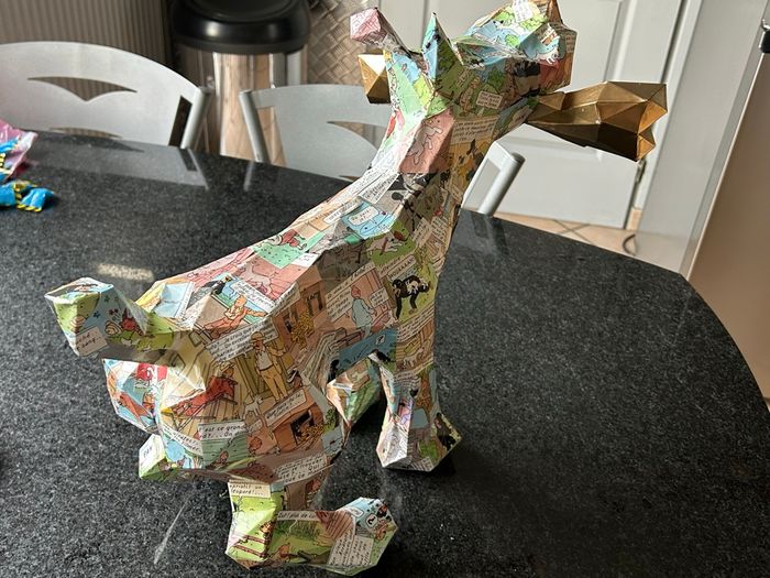 Statut, Milou et son os, imprimé au Congo - photo numéro 5