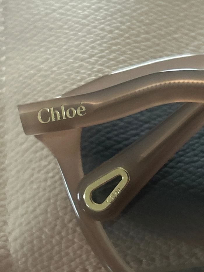 Lunettes de soleil Chloé parfait état - photo numéro 14