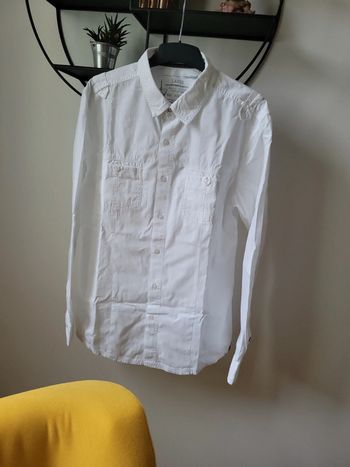 Chemise blanche manche longue