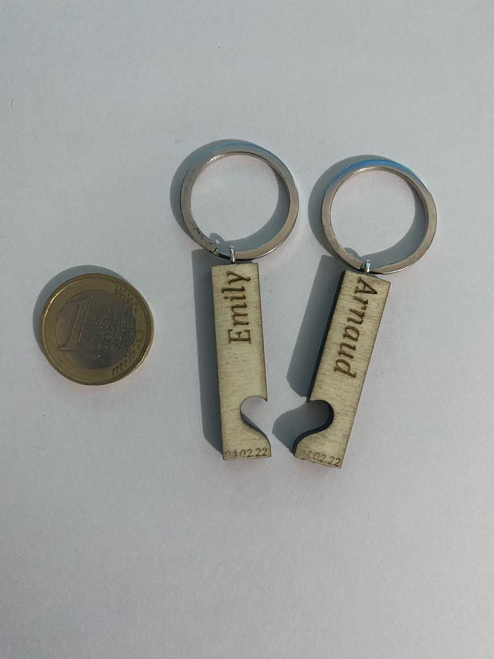 Porte clés couple