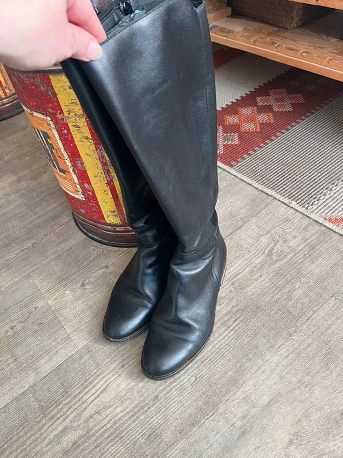 Bottes cuir