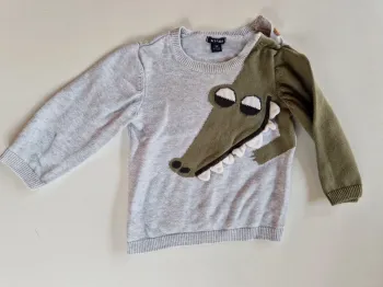 Pull crocodile 9 mois