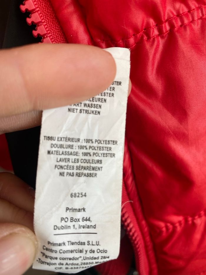 Doudoune Homme  rouge XL - photo numéro 8