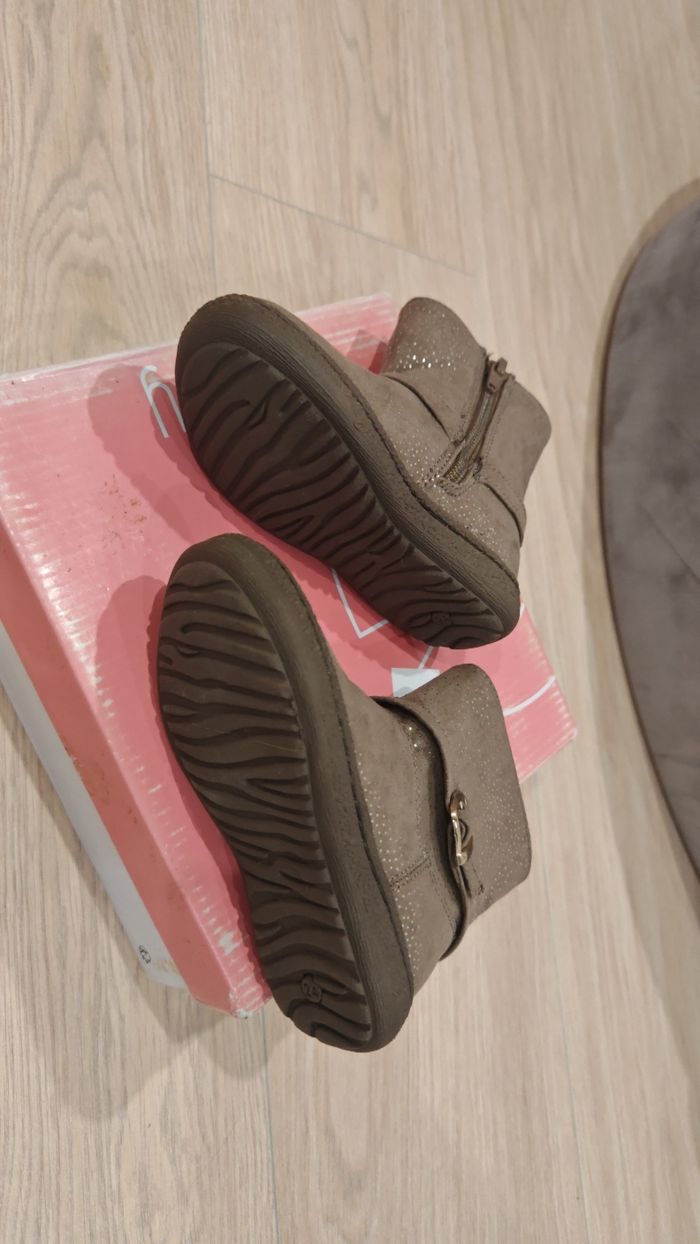 Botte marron brillante neuve P24 - photo numéro 7