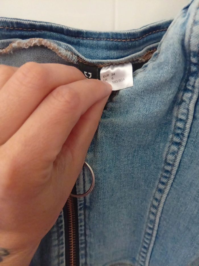 Robe en jean h&m - photo numéro 2