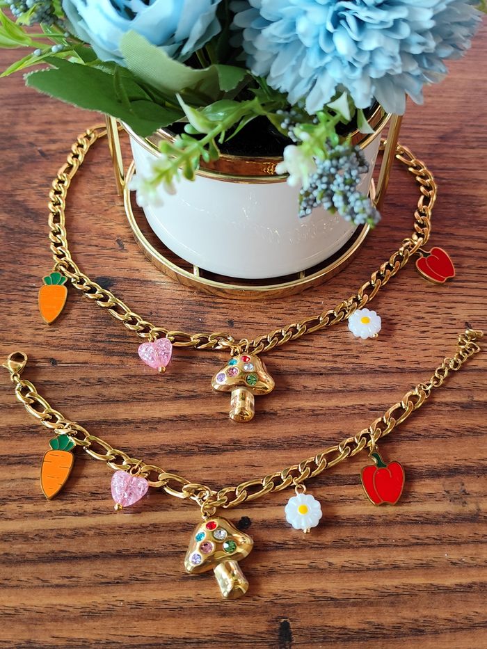 Collier champignon 🍄 ✅ - photo numéro 3