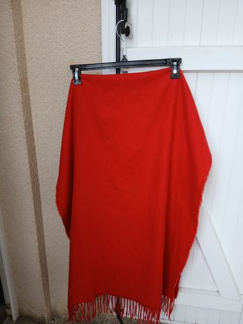 Echarpe largeur rouge femmes