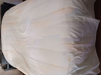 housse de couette blanche nid d 'abeille 200 x 200 cm100 % coton Tex Neuve