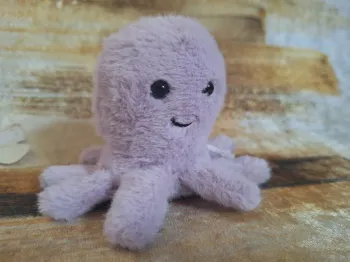 cute fluffy octopus retired