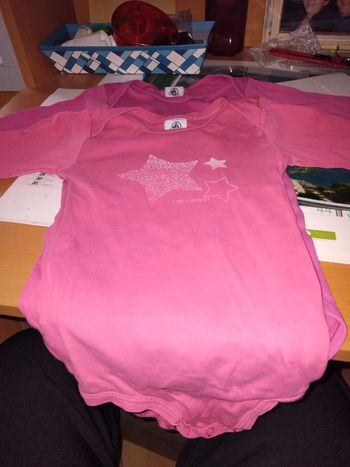 Lot de 2 bodies manches longues