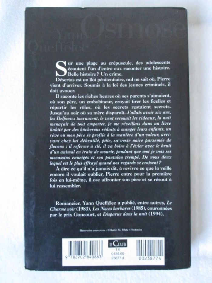 Osmose Yann Queffélec TBE - photo numéro 6