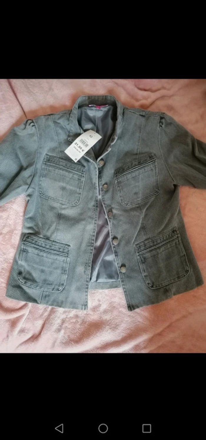 Veste en jeans incandescence vintage