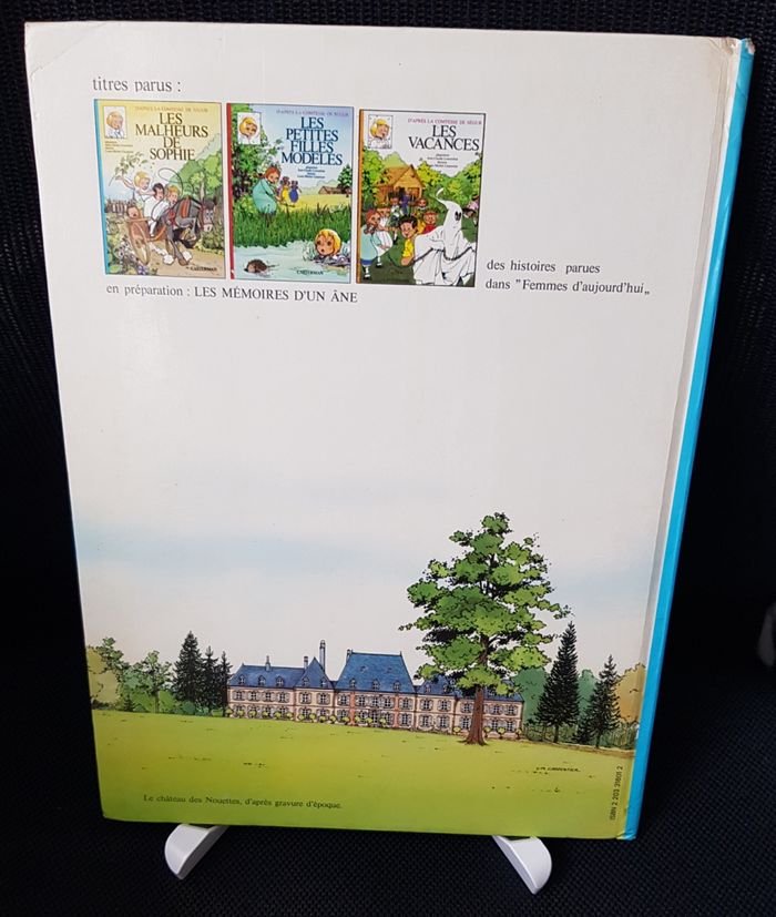 BD Comtesse de Ségur Tome 1 Les malheurs de Sophie - Jean-Claude Lowenthal - Louis-Michel Carpentier - photo numéro 2