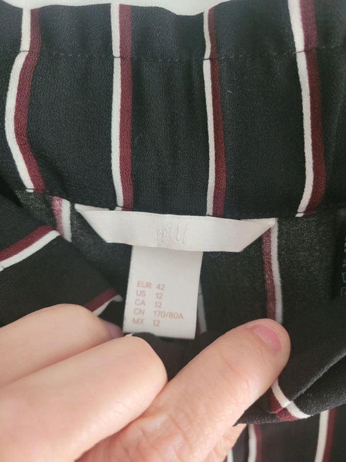 Pantalon large rayé - photo numéro 4