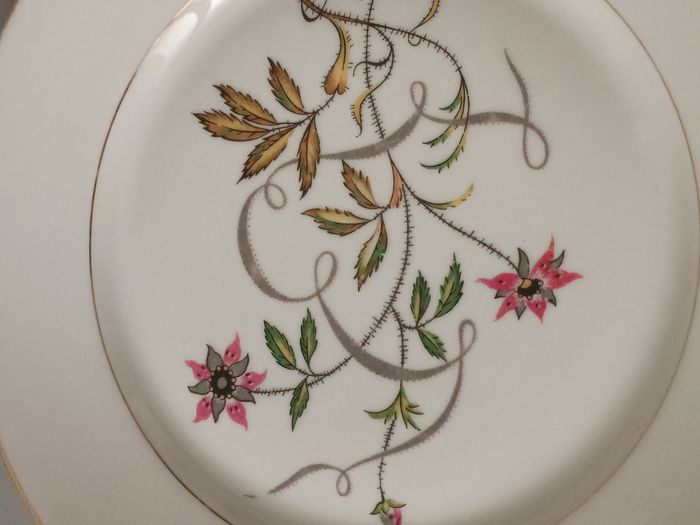 2 Assiettes émaillées Limoges France - photo numéro 3