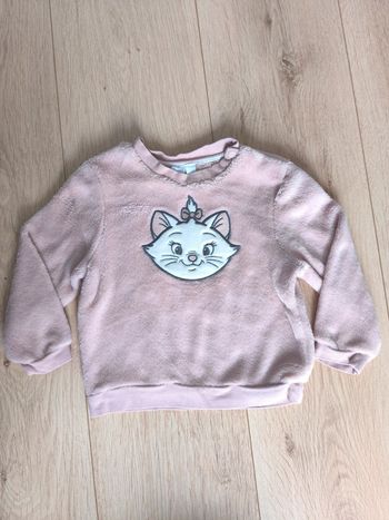Pull fille doux Disney Orchestra Marie des Aristochats - 18 mois 81cm