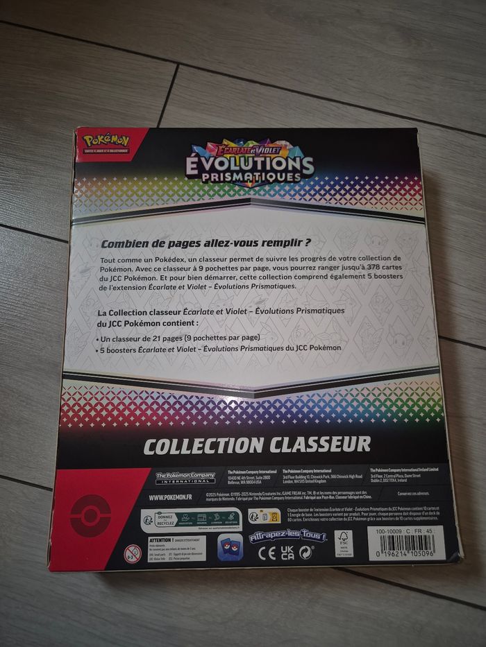 Coffret Classeur EV8.5 Évolutions Prismatiques - photo numéro 2