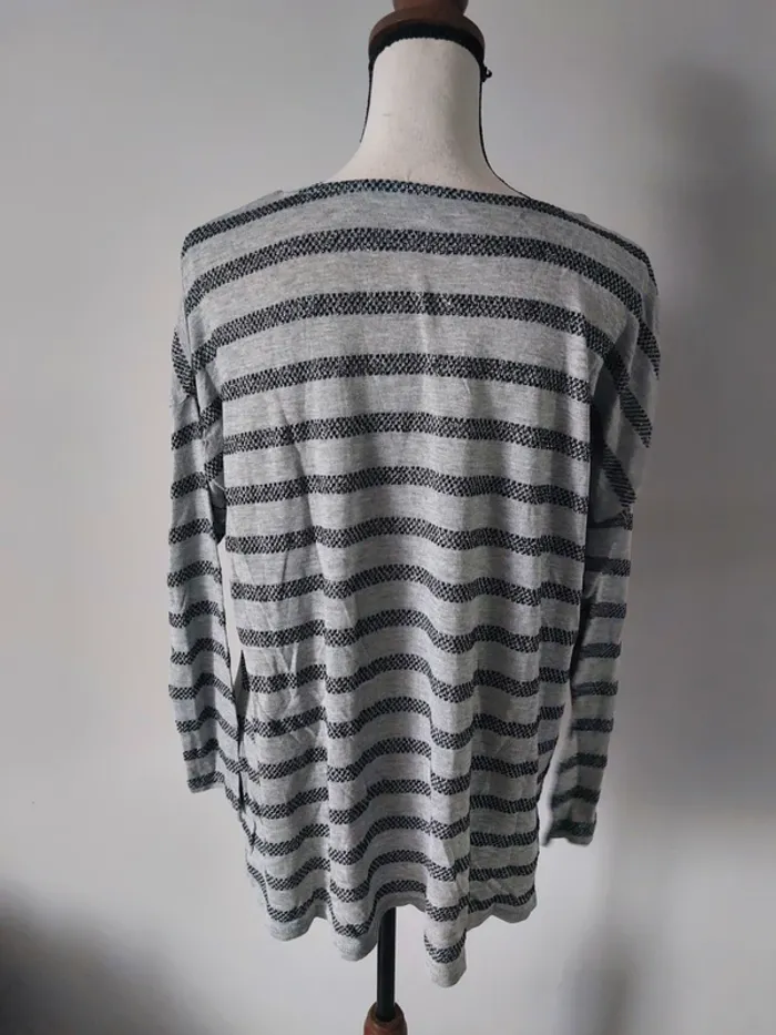 Haut Camaïeu gris et noir - photo numéro 3