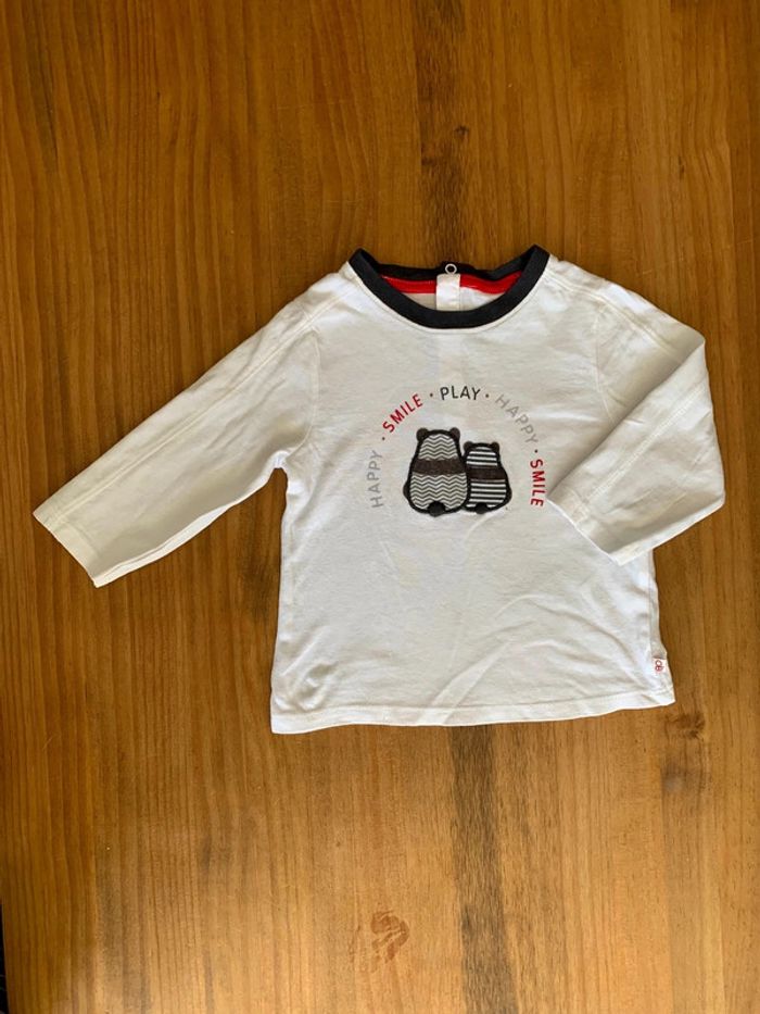 T-shirt ML Obaibi 12 mois