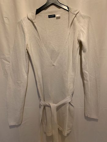 Pull tunique avec capuche