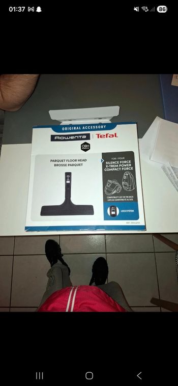 Manche aspirateur tafal