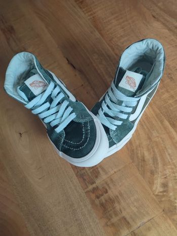 Vans montante 36 22,5 cm kaki