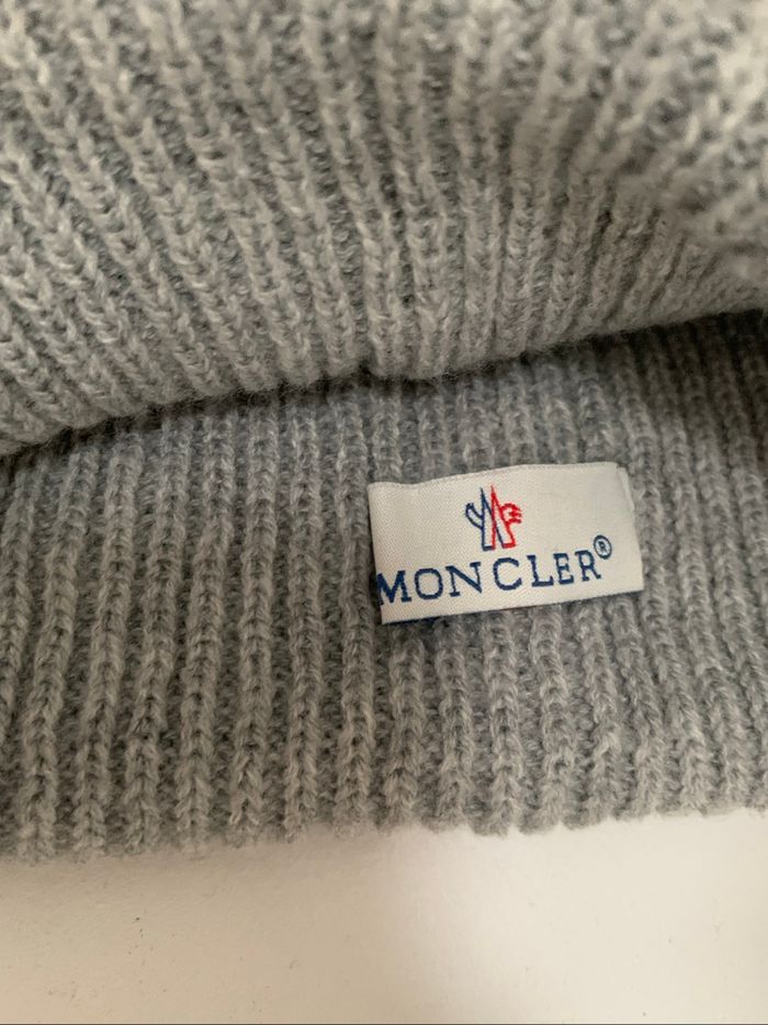 Bonnet Moncler Gris - photo numéro 3