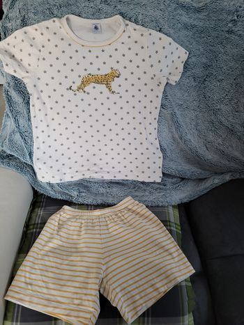 pyjashort petit bateau 10ans (7e)