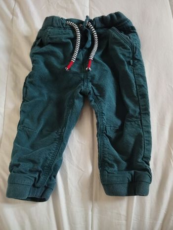 Pantalon bleu turquoise
