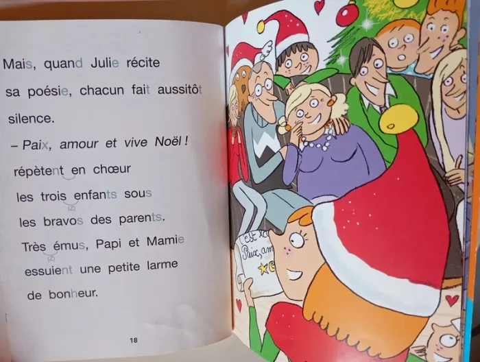 Sami et Julie : la veillée de Noël - fin CP - photo numéro 6