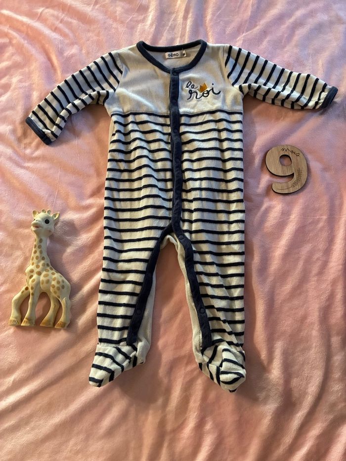 Lot de pyjamas chaud 9 mois - photo numéro 4