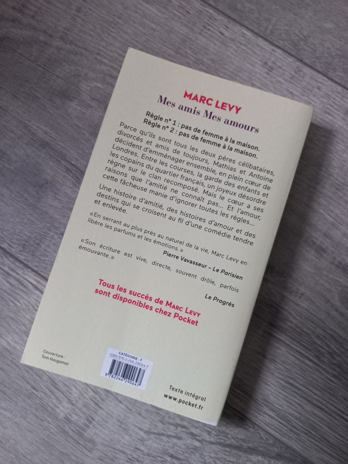 Roman Marc Lévy "mes amis mes amours" - photo numéro 2
