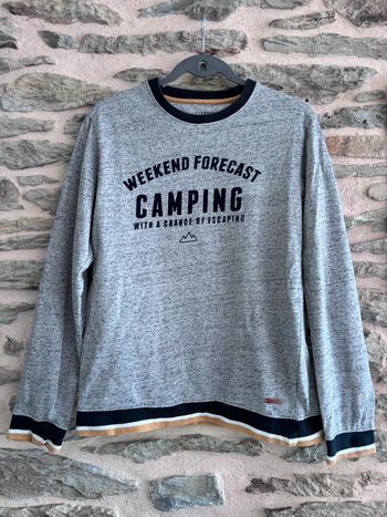 Sweat gris taille S’marque tiffosi