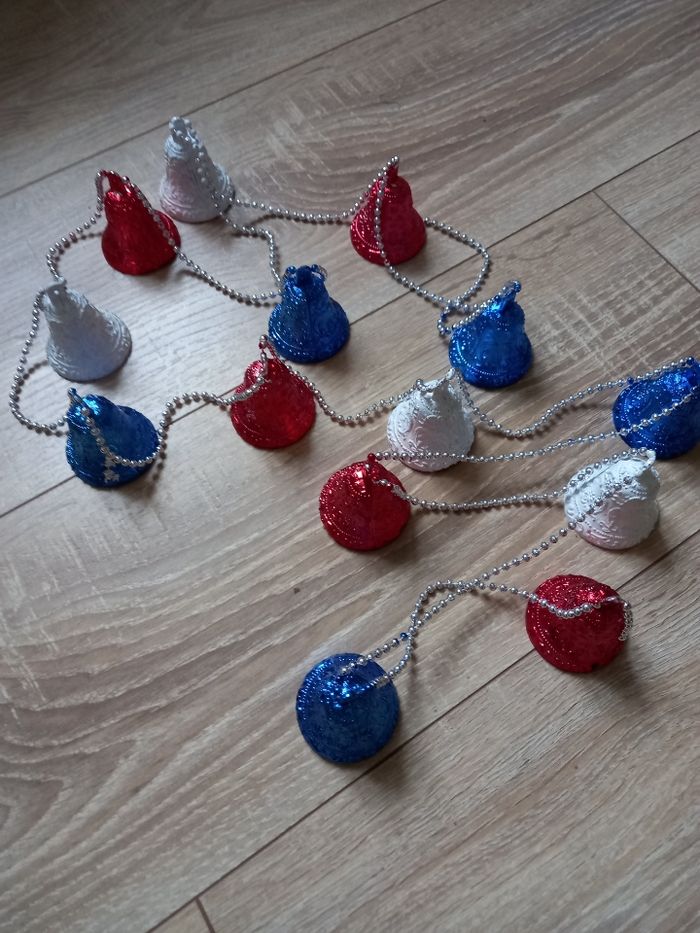 lot décoration noël couleur argent - photo numéro 5