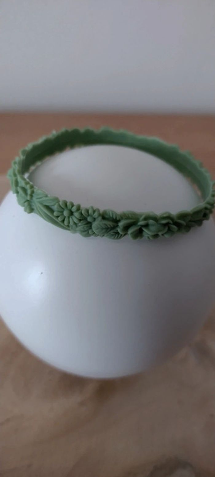 Bracelet silicone boho fleurs 3D - photo numéro 8
