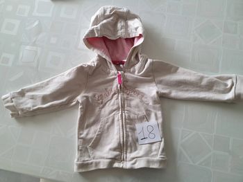 Veste à capuche orchestra 18 mois