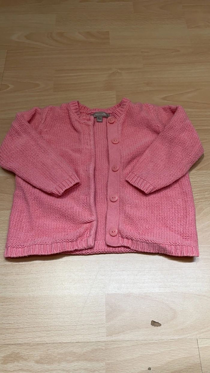 Gilet grain de blé - 9 mois - 71 cm