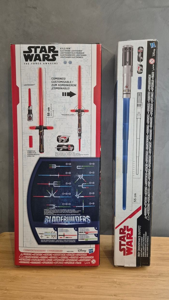 Lot Sabres Lasers Électroniques Star Wars Disney - photo numéro 2