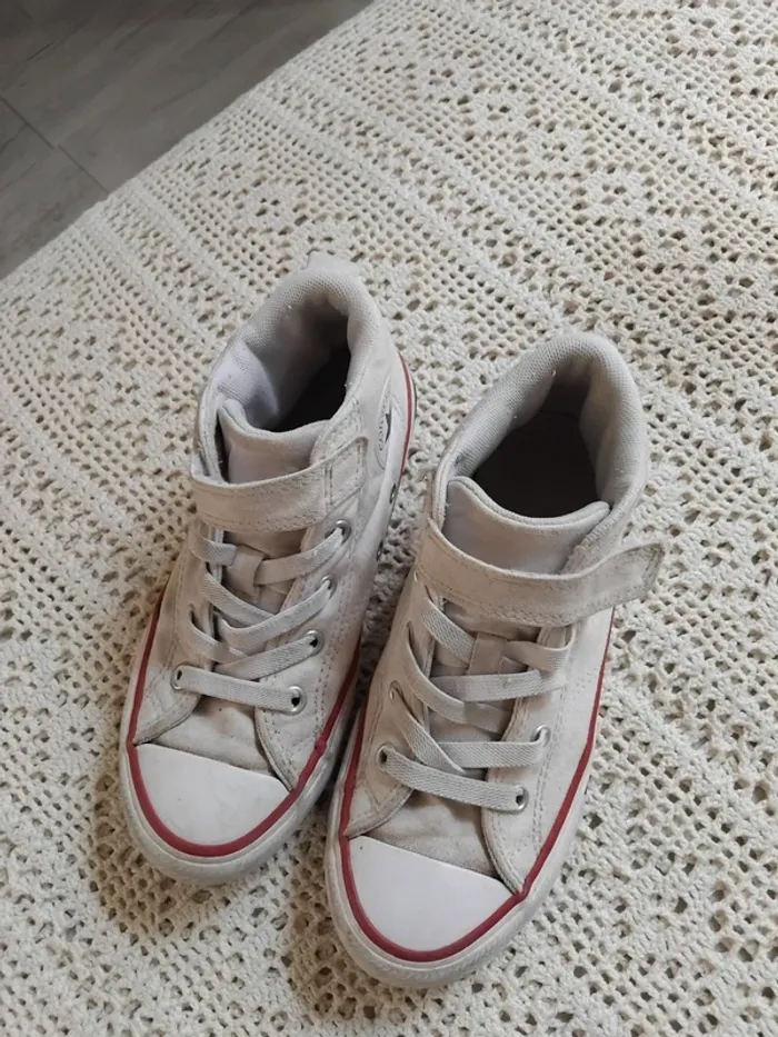 Converse blanche montante - photo numéro 10