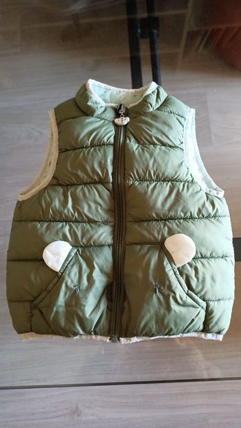 Doudoune sans manches 24 mois Sergent Major