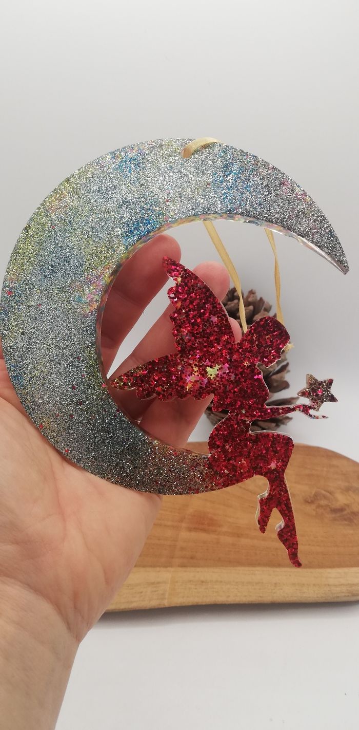 Décoration fée en résine - photo numéro 3