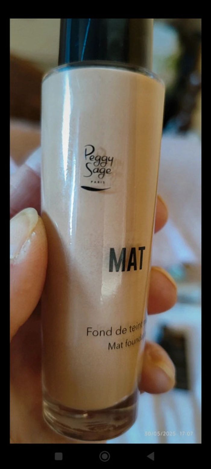 Peggy Sage Fond de teint Mat Teinte 2M Beige Naturel 30 ml - photo numéro 8